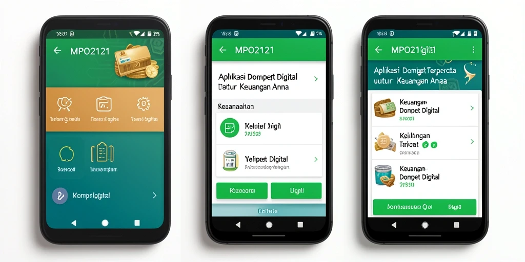 Tampilan antarmuka MPO2121 yang modern dan mudah digunakan.