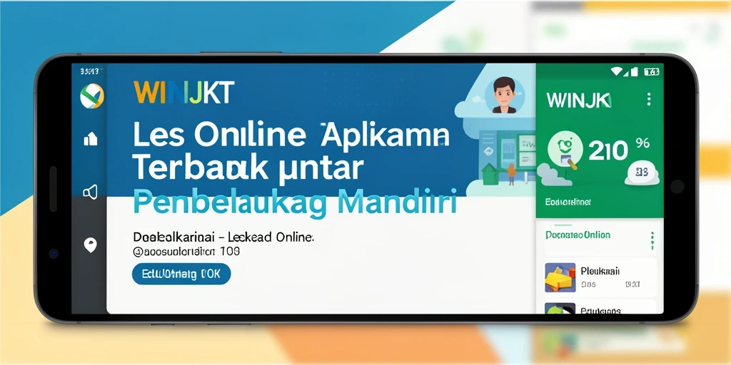 Antarmuka aplikasi WINJKT yang intuitif dan interaktif.