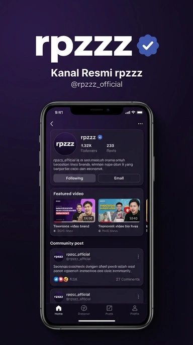 Kanal Resmi rpzzz untuk Unduh APK Terpercaya