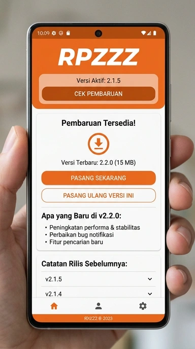 Riwayat Versi rpzzz: Pembaruan dan Fitur Terbaru